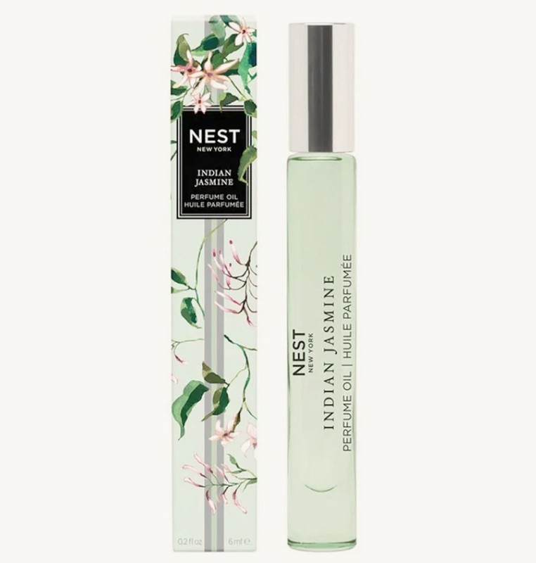 NEST Indian Jasmine Perfume Oil Rollerball 0.2 fl oz/6ml NIB
