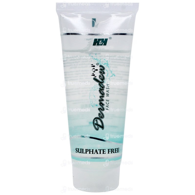Dermadew Sulphate Free Face Wash 100ml with Aloe Vera for Dry Sensitive Skin gallery