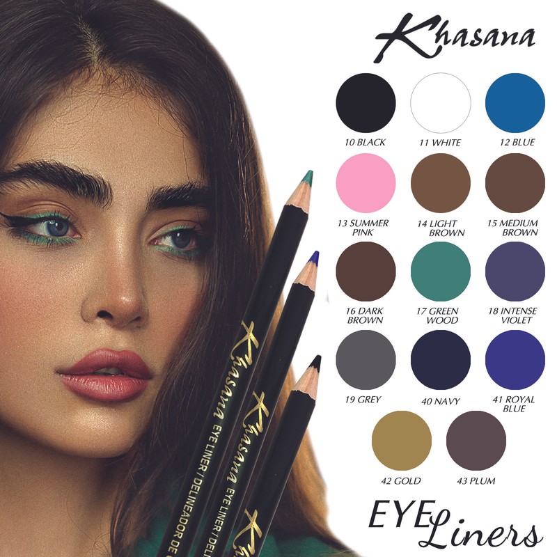 Khasana Longwearing Waterproof Smudge-resistant Eyeliner Pencil