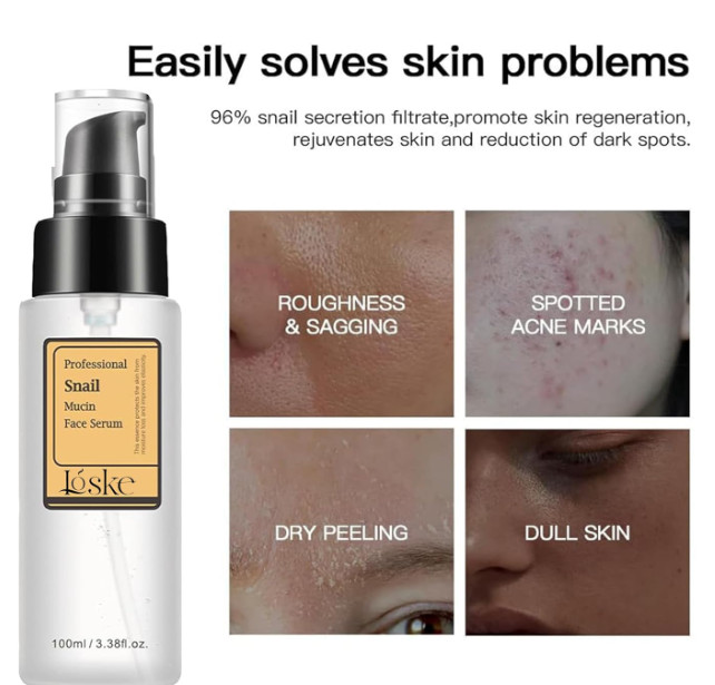 Snail Mucin Serum, Snail Secretion Filtrate, Snail Mucin,Power Repairing Essence gallery