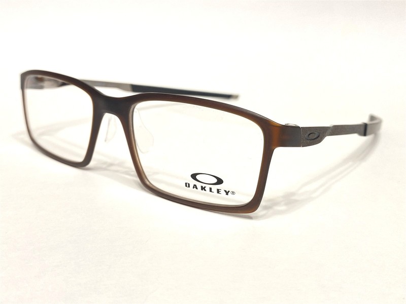 NEW Oakley Steel Line S OX8097 0452 Men’s Matte Amber Eyeglass Frames 52/17~140