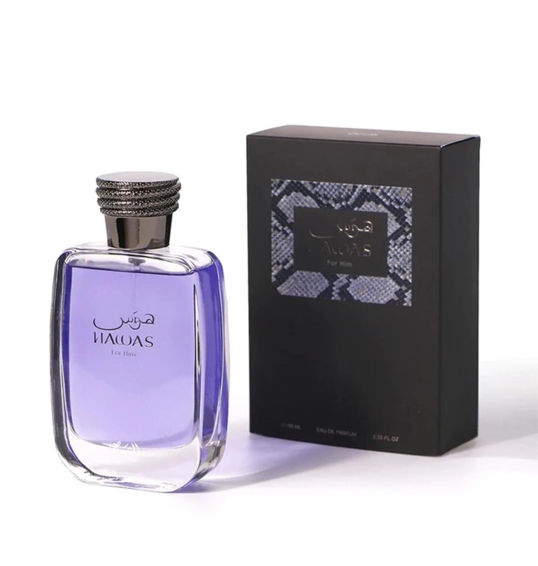 RASASI Hawas For Men EDP 100ml – Bold long-lasting Arabian scent for any event.