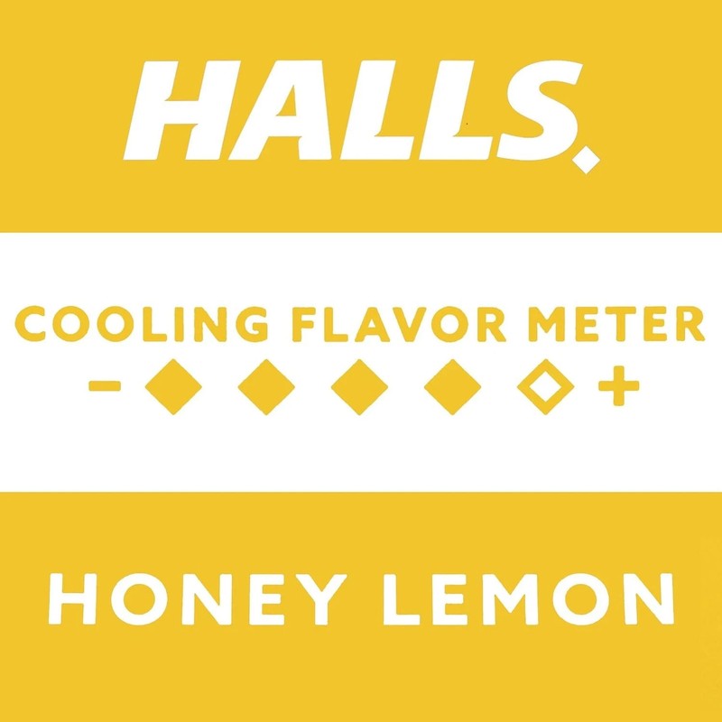 HALLS Relief Honey Lemon Cough Drops, Economy Pack, 80 Drops gallery