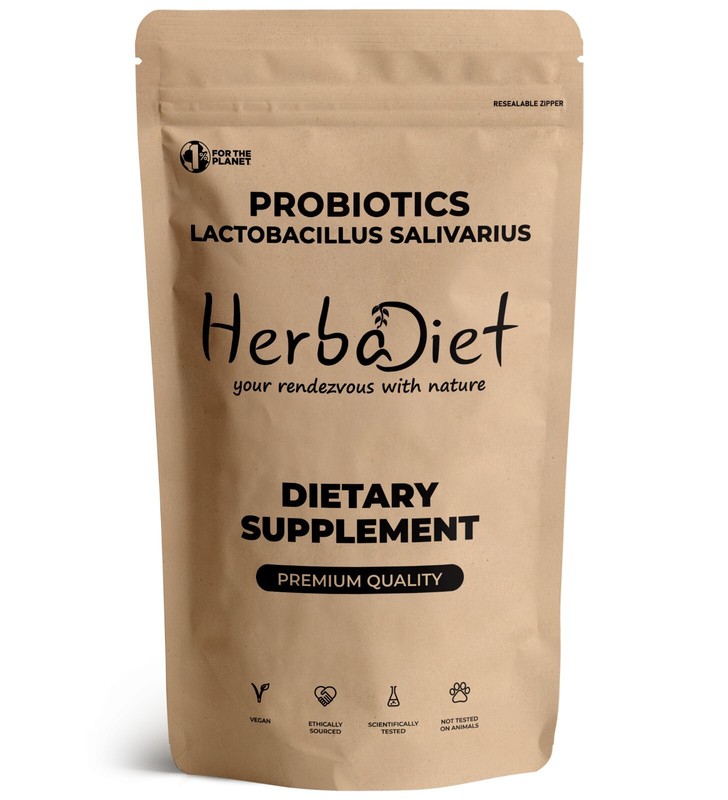 Probiotics Blend Lactobacillus Salivarius 25 Billion CFU/Gram Digestive Support