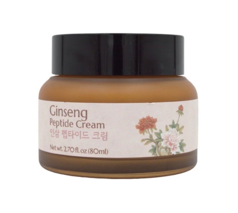 Ginseng Peptide Anti-Aging Face Cream with Ginseng Extract, Peptides, Ceramides