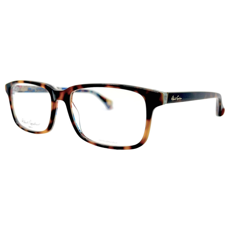 AUTHENTIC & NEW - ROBERT GRAHAM - MAURICIO TOR 56/16/150 - TORTOISE EYEGLASSES gallery