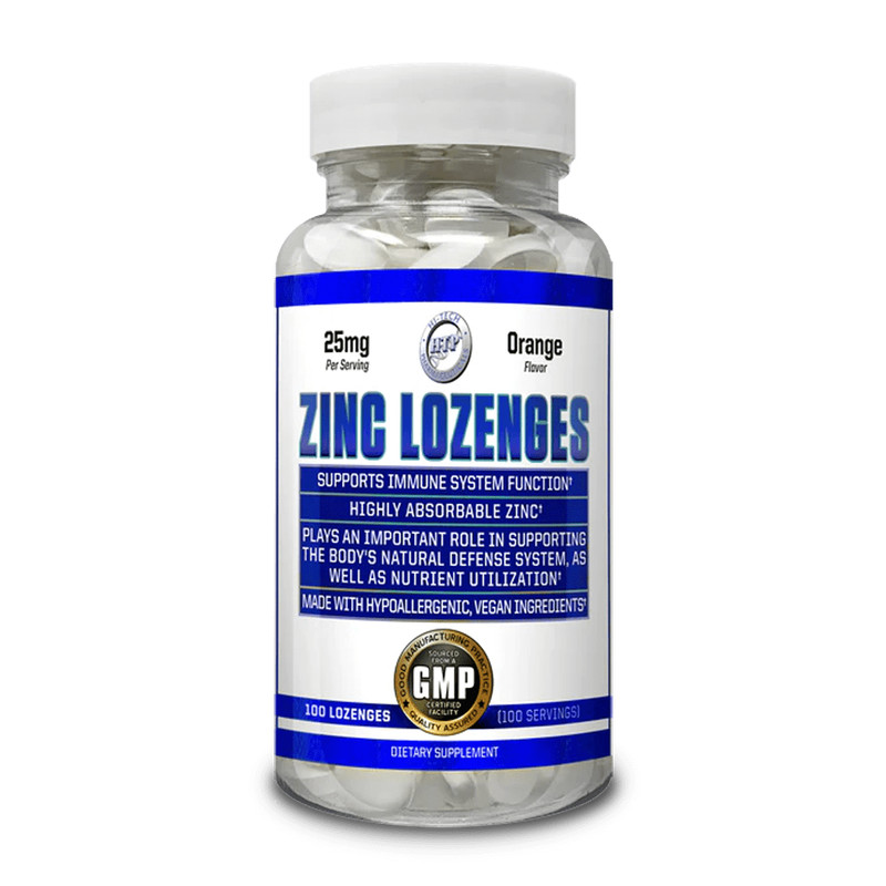 Hi-Tech Pharmaceuticals – ZINC LOZENGES (25mg) 100 Lozenges