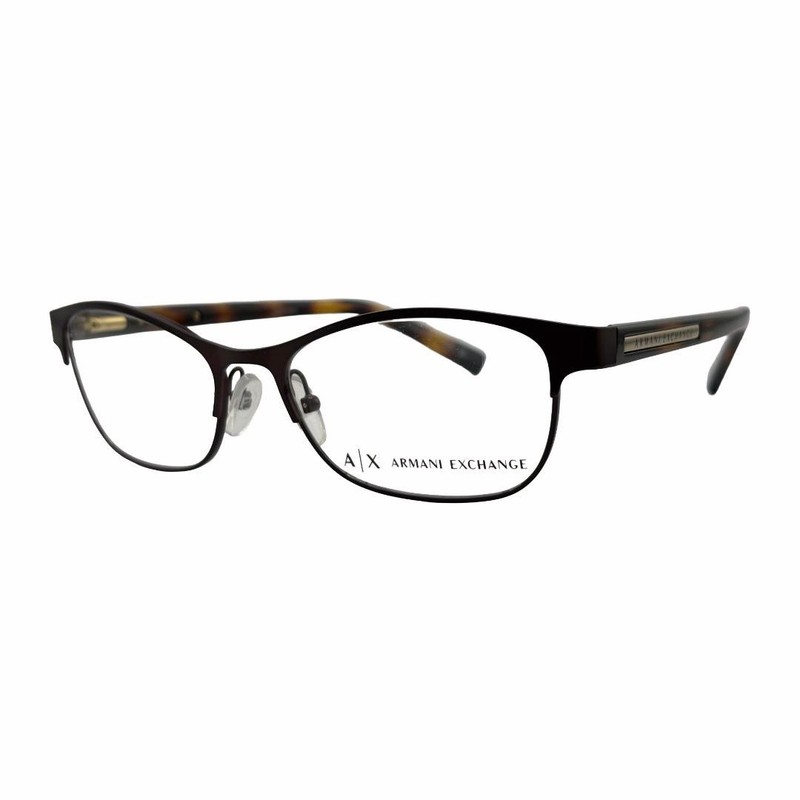 Armani Exchange AX1010 Brown Women’s Eyeglasses Frames 53mm 16mm 140mm – 6001