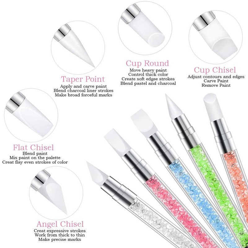 Luxury Nail Art 27-Piece Set - Customizable Palette & Precision Brushes Included gallery