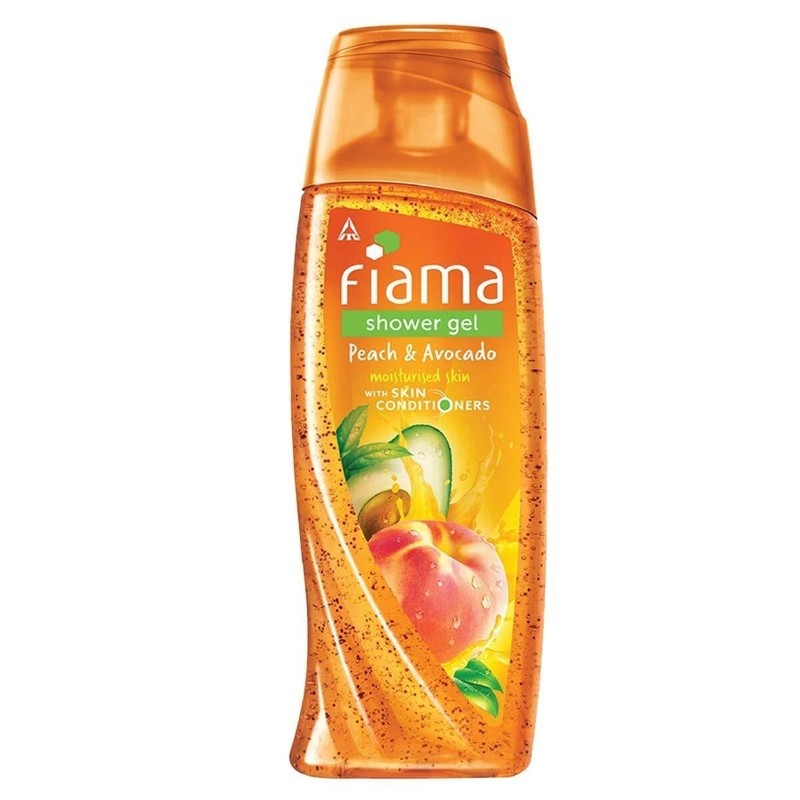 Fiama Shower Gel Peach & Avocado Body Wash For Moisturised Skin 250ml
