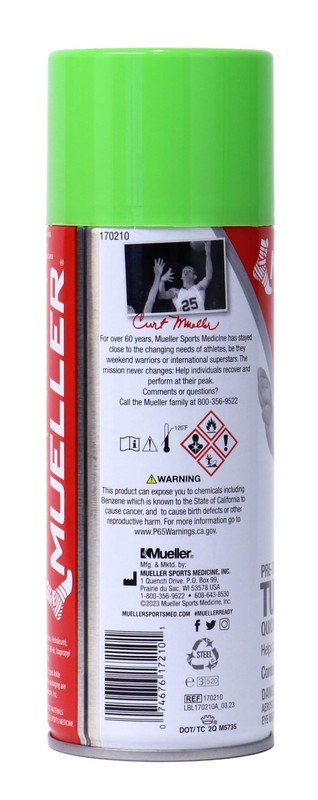 Quick Dry Pre-Tape Spray for Sports, Long Lasting Hold, Keeps Tape Secure gallery