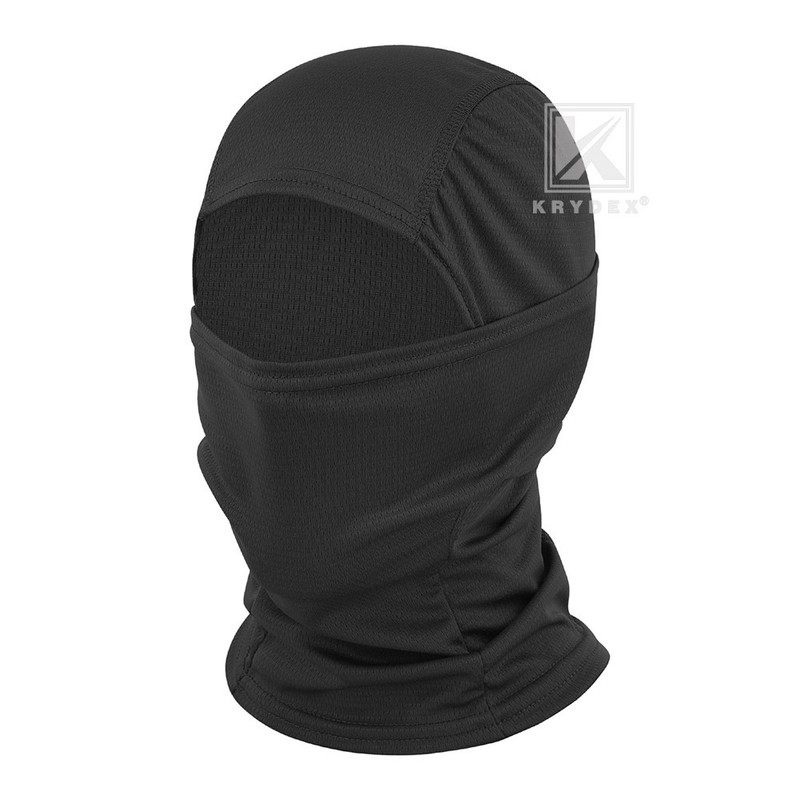 KRYDEX Tactical Face Mask Balaclava Camouflage Full Head Neck Wrap Quick Dry