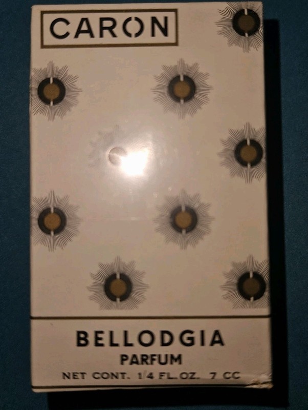 Vintage Caron Bellodgia Parfum Perfume 1/4 fl oz 7 cc New Old Stock gallery