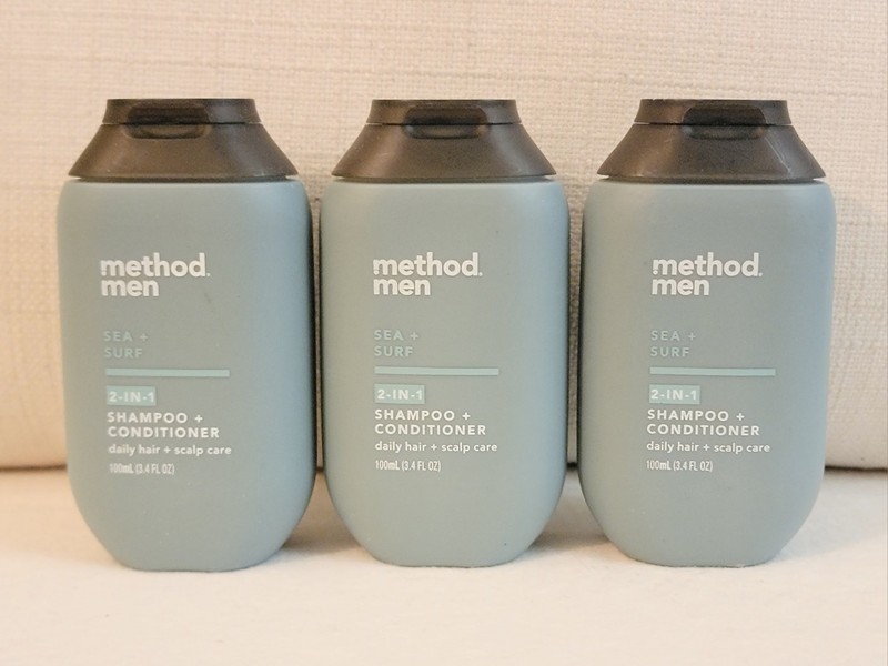 Method Men Body Wash Sea + Surf 3.4 OZ Pack of 3 NEW