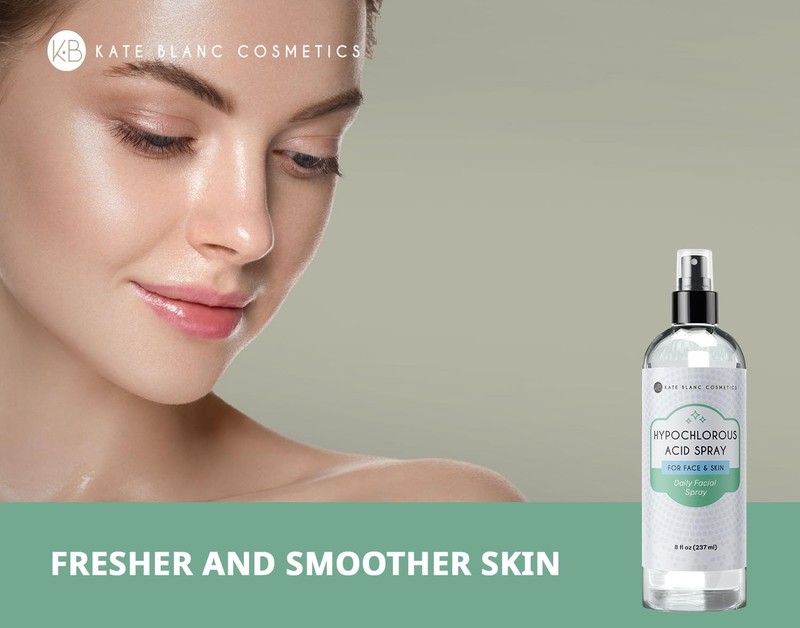 Hypochlorous Acid Spray for Face and Skin. Gentle Facial Cleanser for Acne-Prone gallery