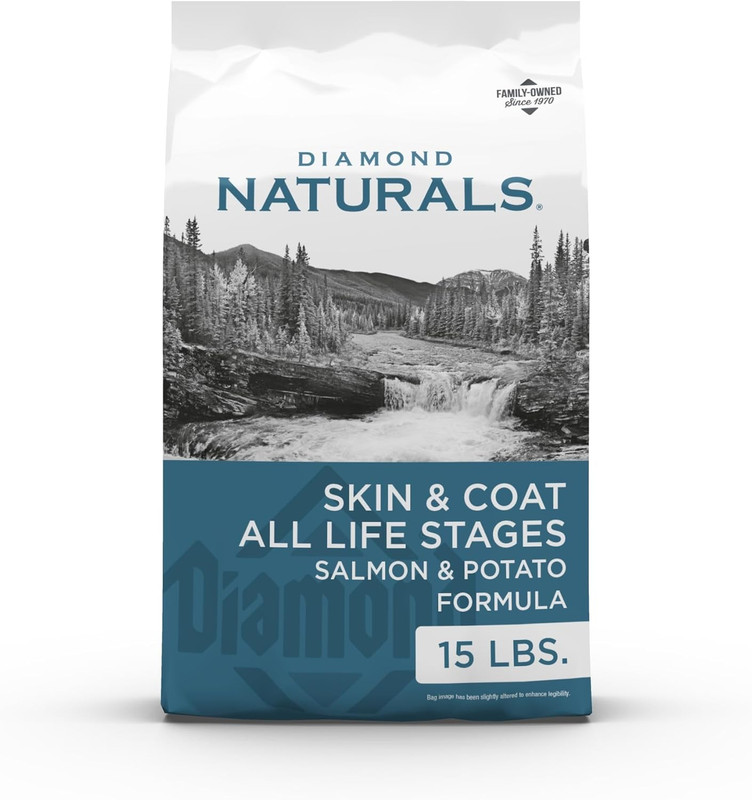 Diamond Naturals Skin & Coat Real Salmon and Potato Recipe Dry Dog Food with Pro gallery
