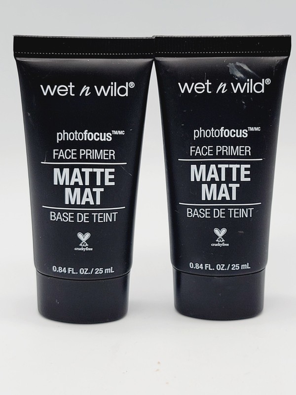 Wet n Wild Photofocus Face Primer MATTE (0.84 fl oz/25 mL). QTY:2