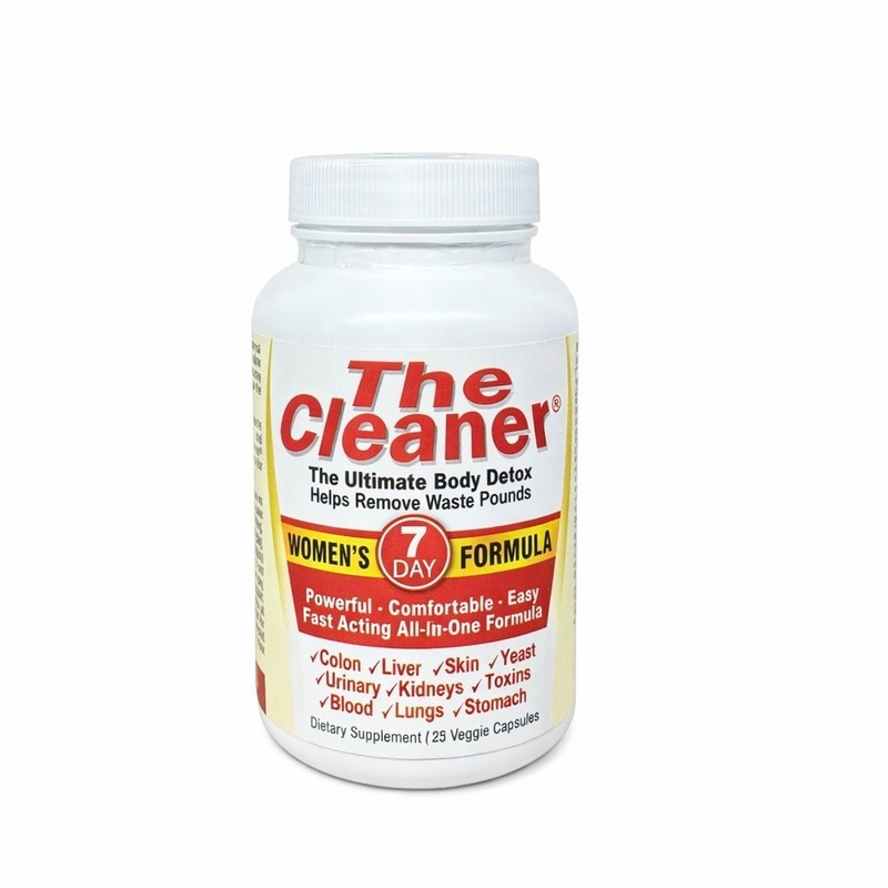 Century Systems The Cleaner Detox, Women’s 7-Day Formula, 52 Vegetarian Capsules