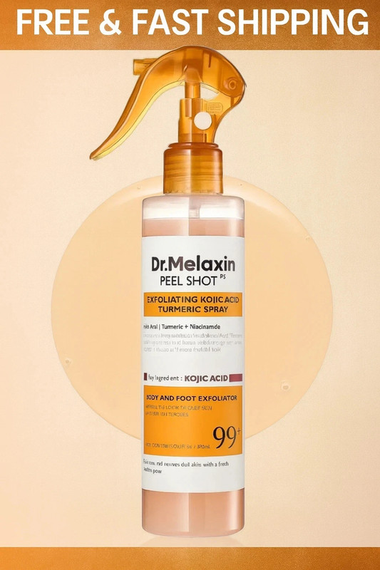 Dr. Melaxin Peel Shot Exfoliant Kojic Acid Turmeric Spray 200ml Brand new