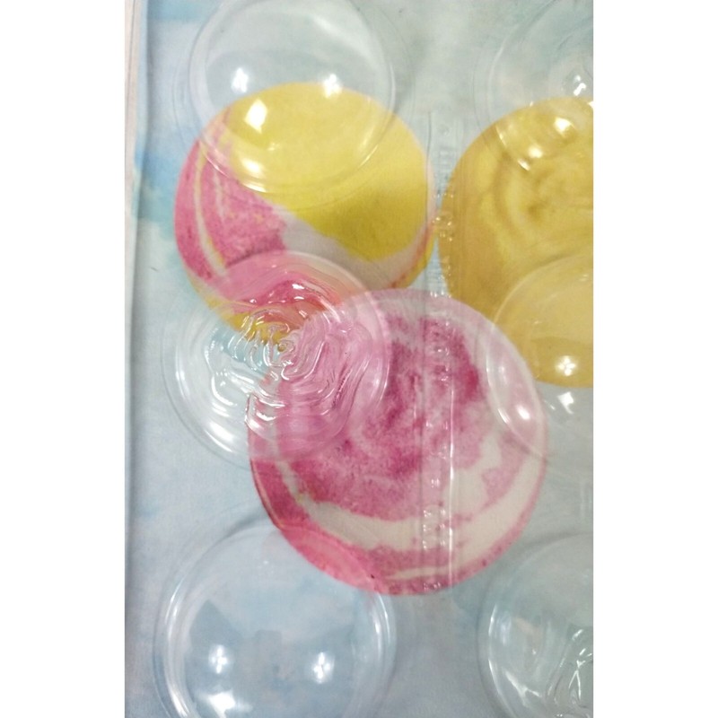Hello Lovely Rose Bath Bomb Plastic Mold Reusable Flower Two Part Half gallery