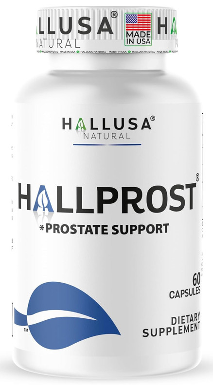 Hallusa Natural Próstata Inflamada Prostatitis Pastillas 60Caps exp-10/27