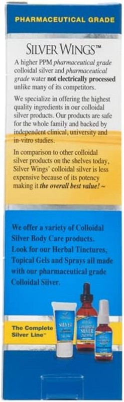 Colloidal Silver 500PPM, Amber Brown Liquid Immune Support, 1 Fl Oz Pack of 1 gallery