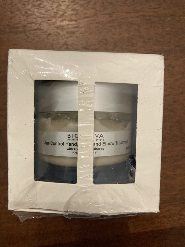 NEW BIONOVA Age Control Hand, Knee and Elbow Treatment with UV Chromophores 2 oz