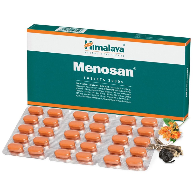 Menosan Himalaya 3 Box USA OFFICIAL For Women’s Health 180 Tablets FRESH