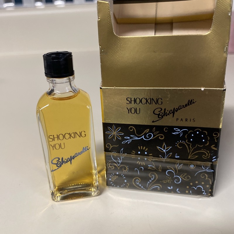 Vintage Schiaparelli Shocking You EDT Perfume Splash 0.75 fl oz/20 ml New Box