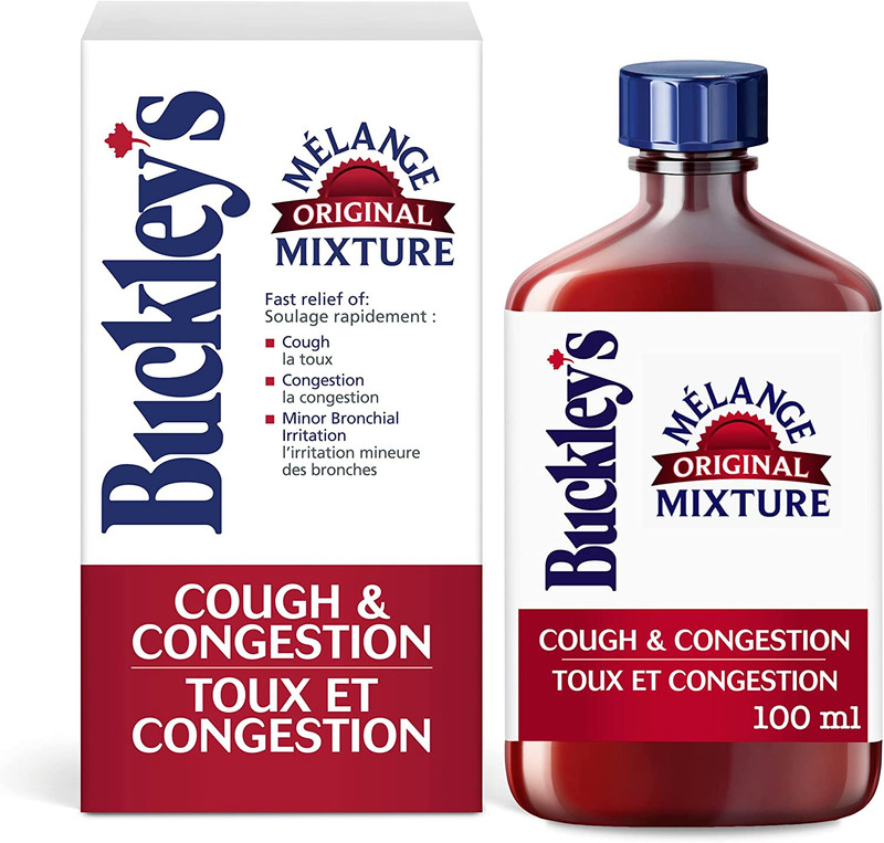 3 PACK Buckley’s Original Mixture Cough Congestion Syrup 100mL (3.4oz)