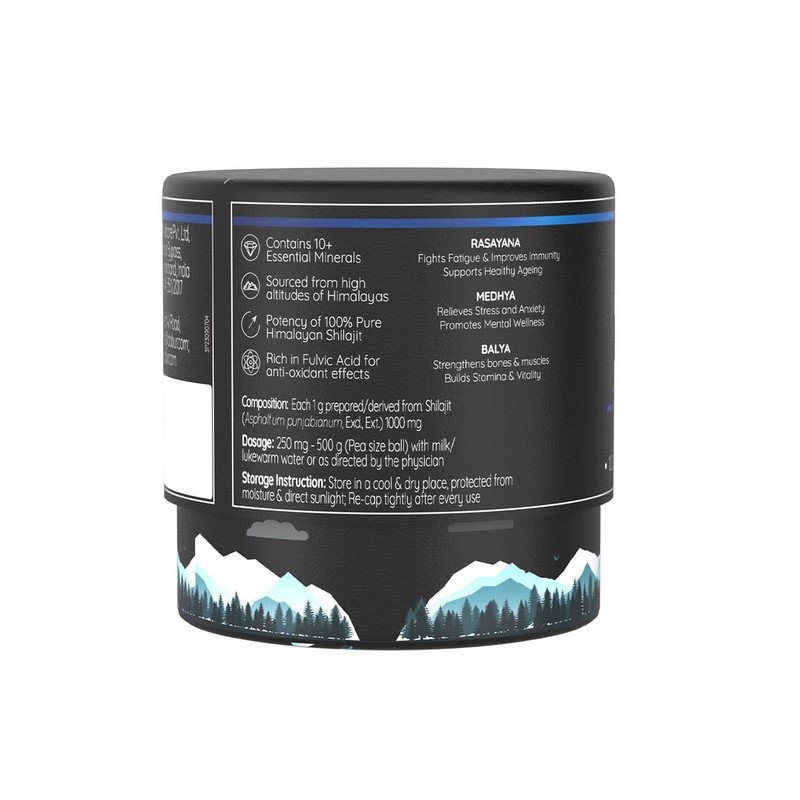 Organic 100% Pure Himalayan Shilajit, Soft Resin, Extremely Potent, Fulvic Acid gallery