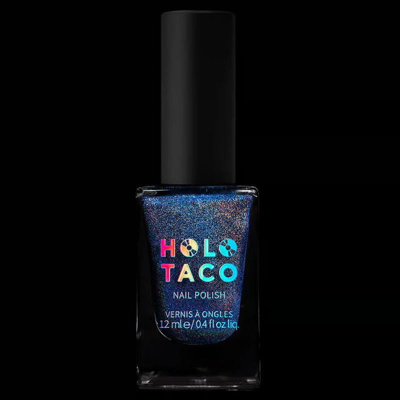 BNIB Holo Taco Sunken Secrets Linear Holographic Blue Nail Polish