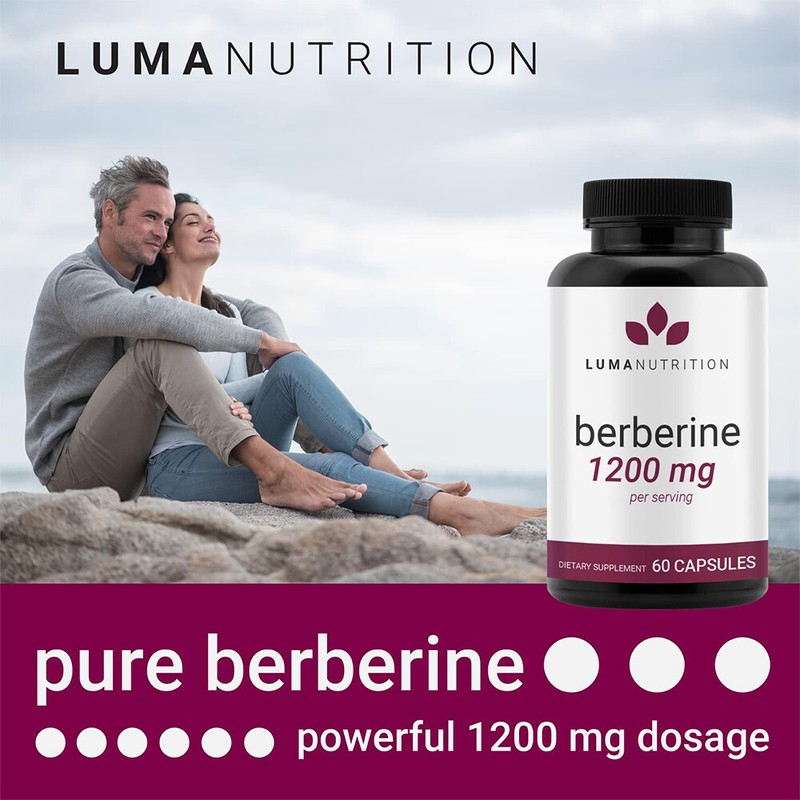 Berberine Supplement 1200 mg per Serving Berberine HCI LUMA NUTRITION NEW gallery