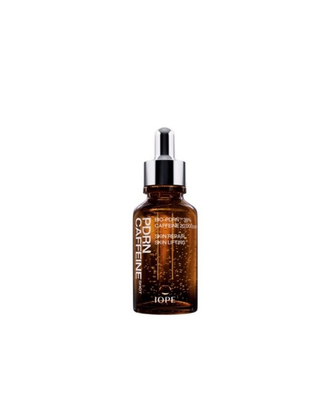 IOPE PDRN Caffeine Shot 1.01oz Home Lifting Ampoule Anti-aging K-Beauty