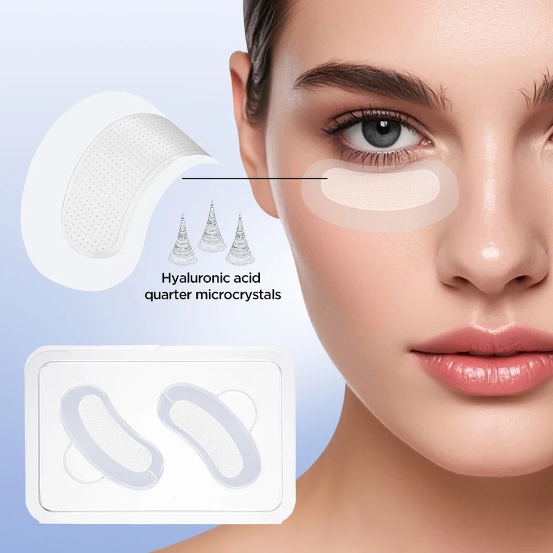 Microneedle Eye Patches Mask Korean Skin Care Hyaluronic Acid 1-10PCS