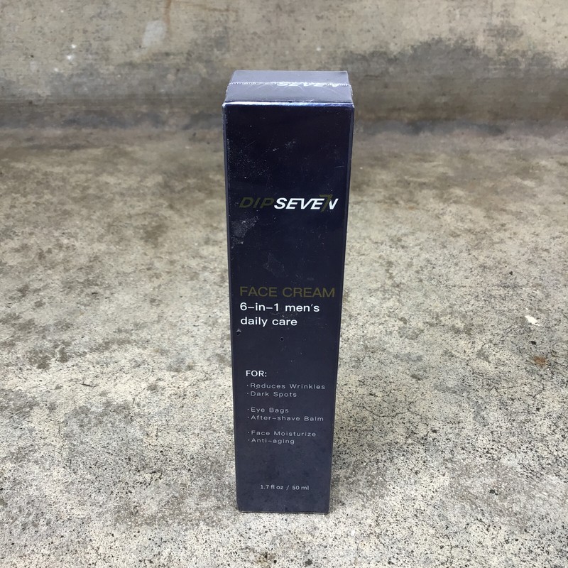 Sealed Dipseven Face Cream 6 in 1 Men Daily Care 1/7 fl oz 50 ml