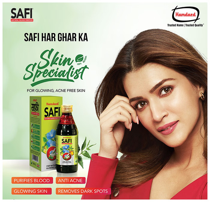 Hamdard SAFI Syrup 200ml - Natural Blood Purifier Syrup For Natural Glowing Skin gallery