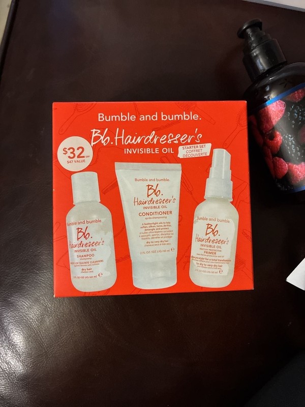 Bumble and bumble. Bb. Hairdresser’s Invisible Oil 3-Piece Starter Set Travel Si