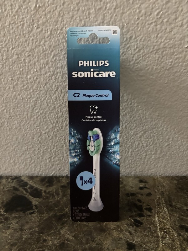 Philips Sonicare C2 Plaque Control Brush Heads White 4 Pack