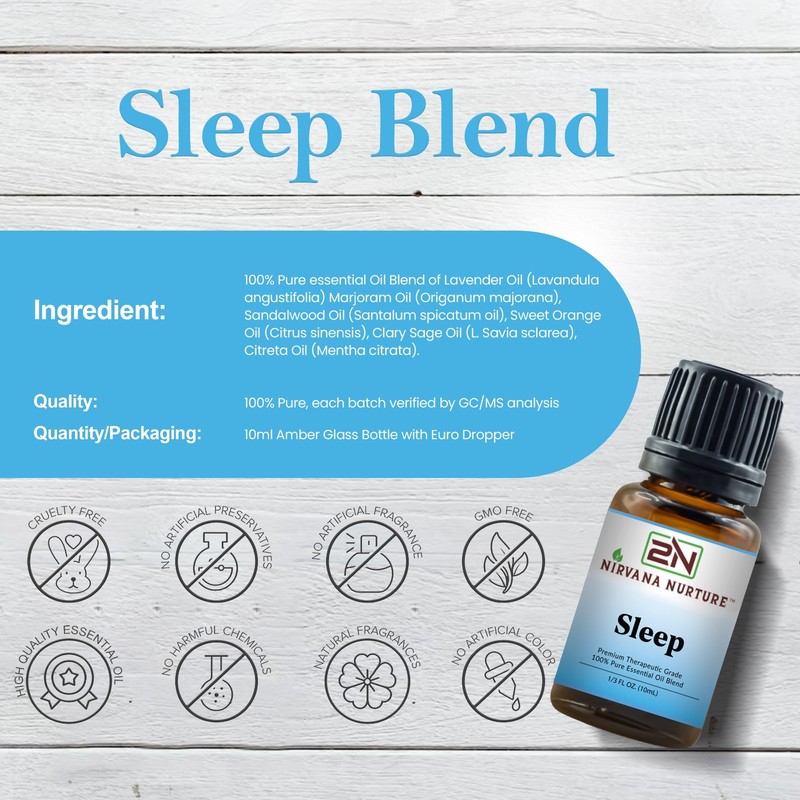 Sleep Blend USDA Certified Organic 100% Pure Premium Therapeutic Grade Natural gallery