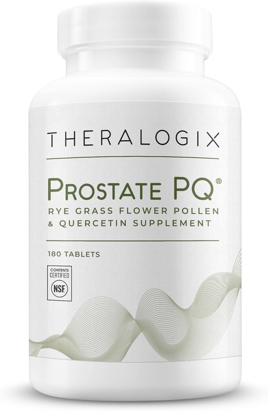 Theralogix Prostate PQ – Rye Grass Pollen Extract & Quercetin Supplement – 90-
