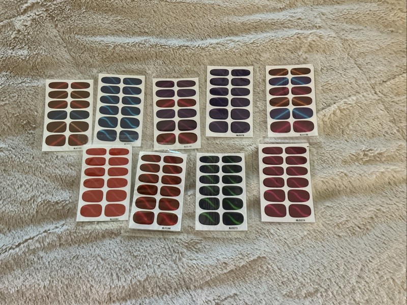 Nail Strip Self Adhesive Nail Stickers