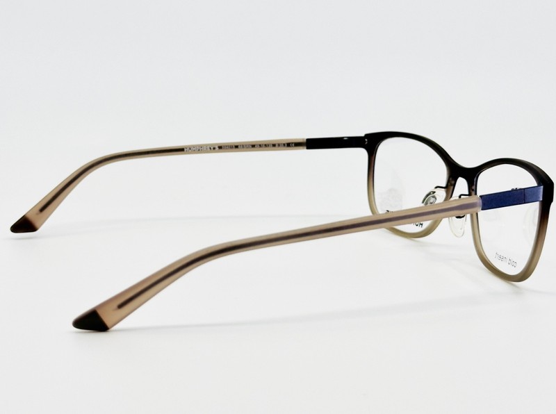 HUMPHREY'S 594015 68/BRN Brown Womens Square Full Rim Eyeglasses 49-16-135 B:35 gallery