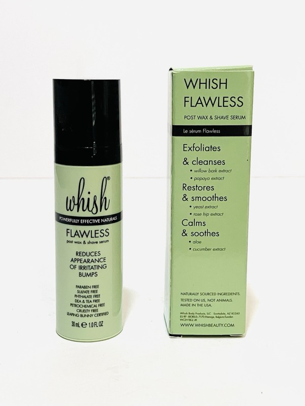Whish Flawless Post Wax & Shower Serum New In Box