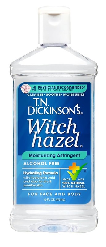 Alcohol Free Witch Hazel Astringent 16 Fl Oz Moisturizing Face Body Care Skin!!