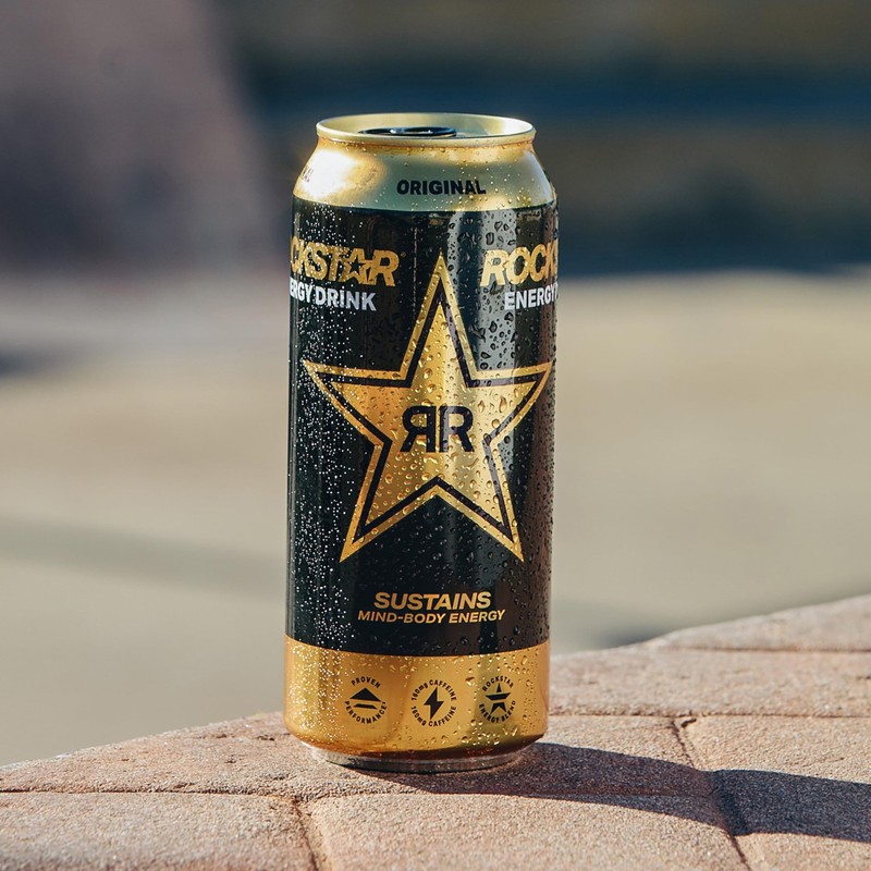Rockstar Original Energy Drink 16 fl oz Cans Case Pack of 12 - 16oz Refreshment gallery