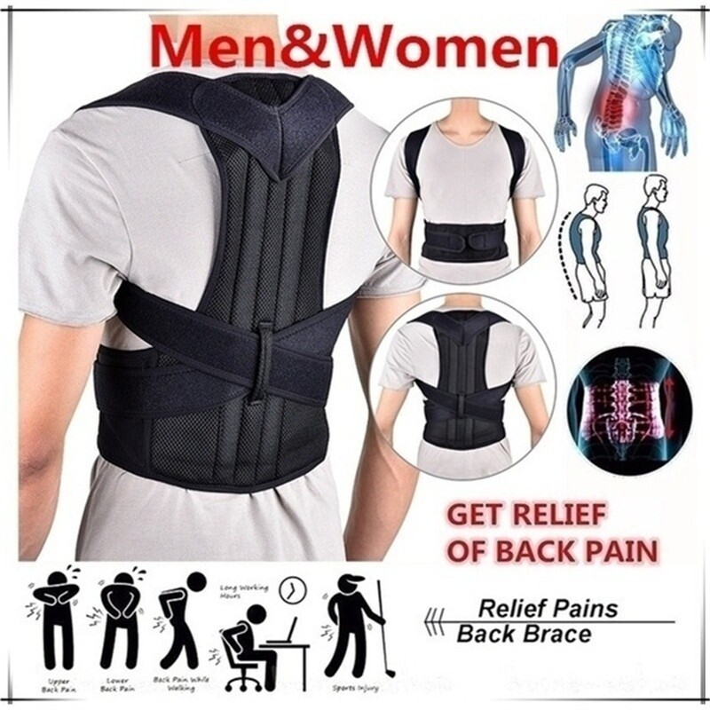 Snoky Posture Corrector for Women and Men, Back Support straightener, Shoulder gallery