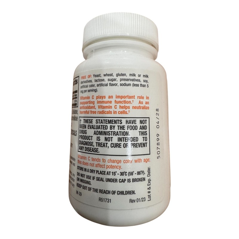 Major Vitamin C 500 mg Tablet 100 count (3 pack) Exp 2027 or later gallery