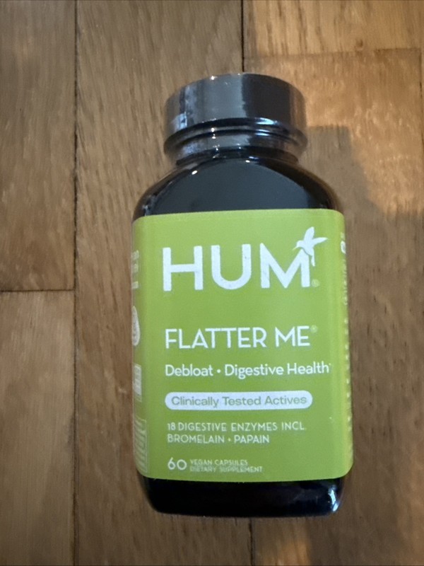 HUM Nutrition Flatter Me 60 Capsules EXP 12/2026