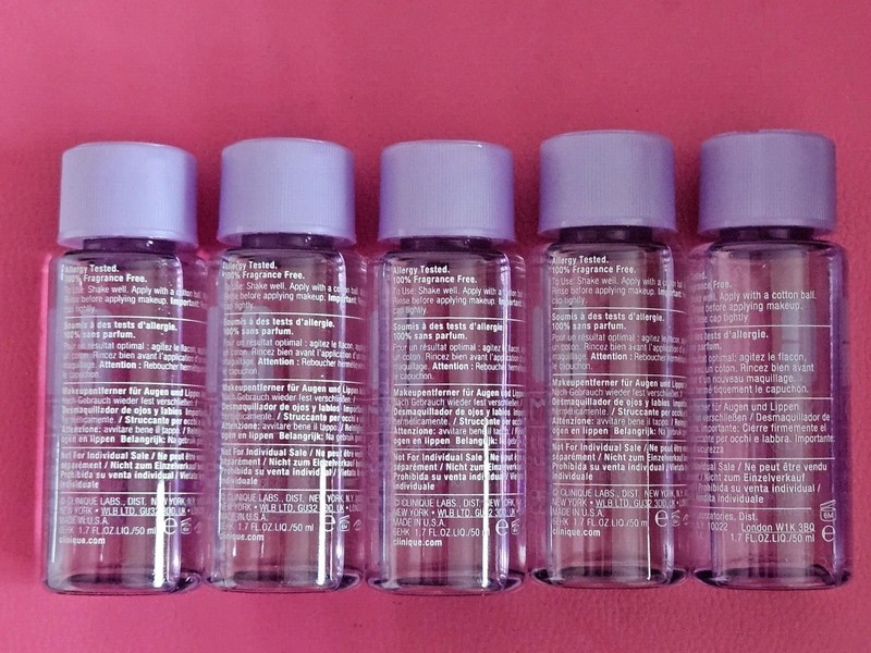 5x Clinique Take The Day Off Makeup Remover For Lids, Lashes &Lips 1.7oz/50ml ea gallery